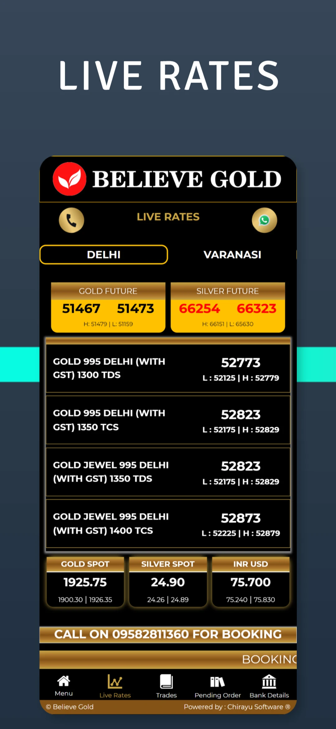 Believe Gold screenshot